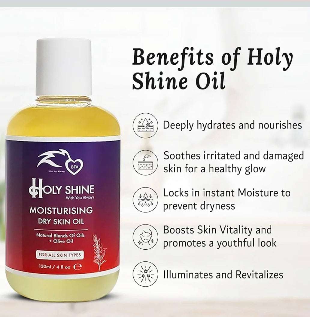 BFA Holy Shine Moisturising Oil - 120 ml