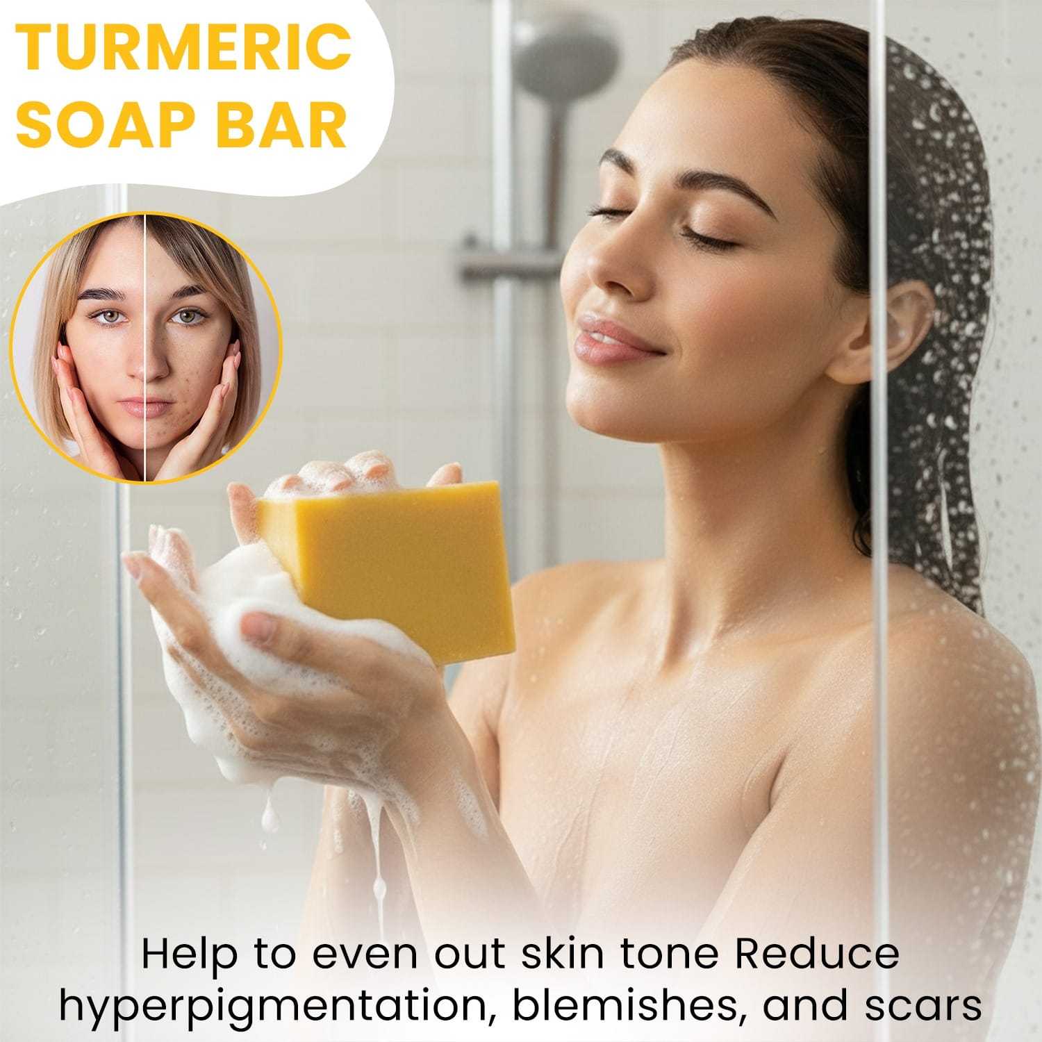BFA Turmeric Cleansing Bar – 200g