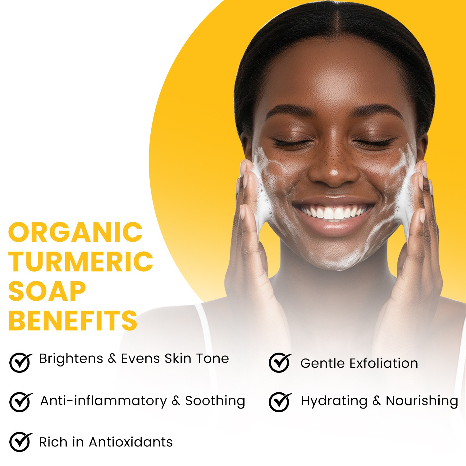 BFA Turmeric Cleansing Bar – 200g