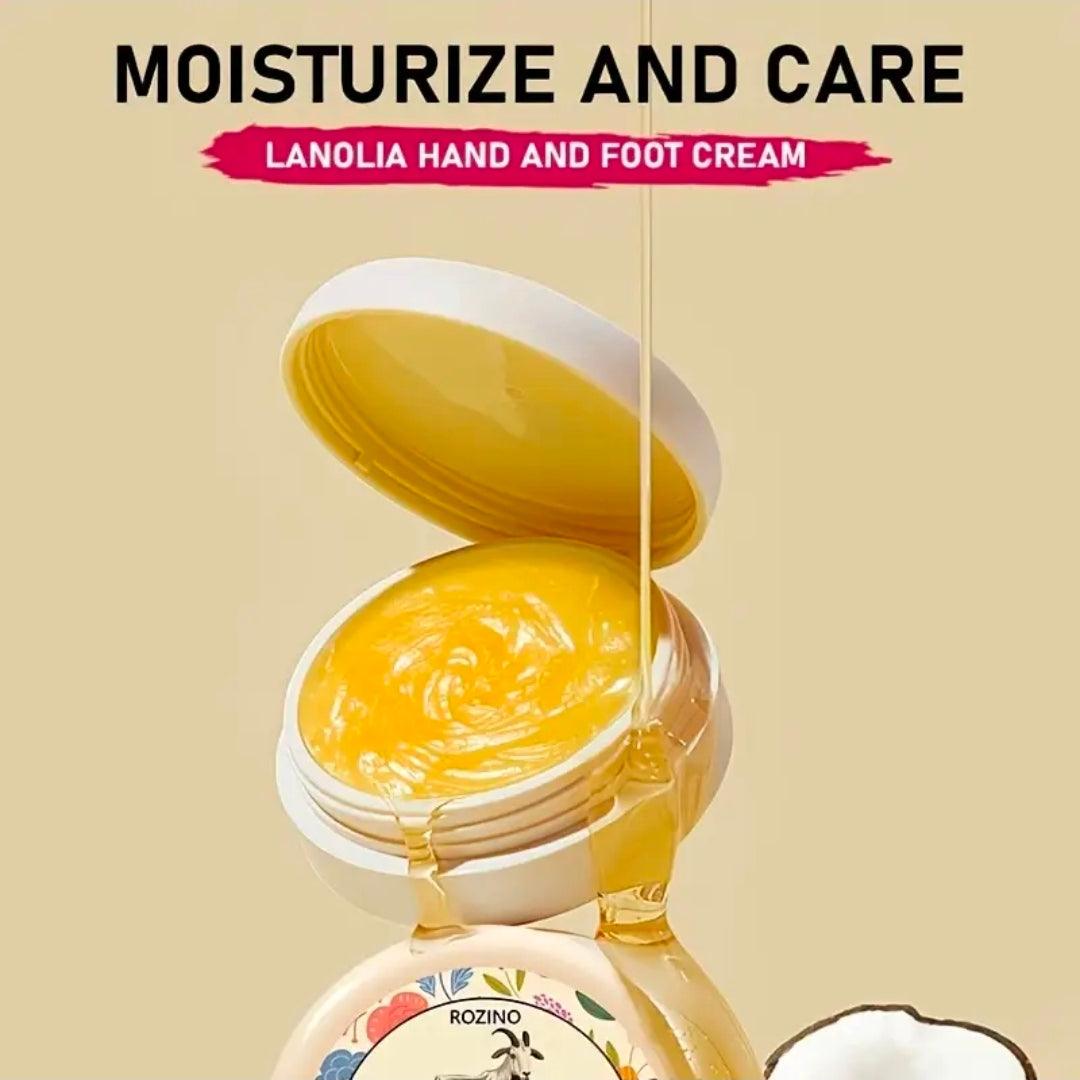 Rebeelaa Lanolia Hand & Foot Cream 20g – Deep Moisture Repair Balm for Dry Skin UK