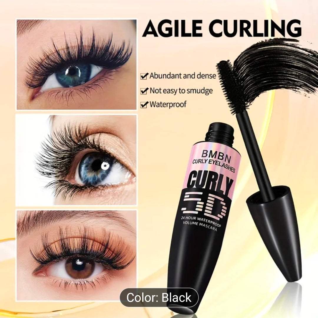 Rebeelaa Curly Fit 5D Volume Mascara – Waterproof Long Lasting Lash Lengthening & Curling Mascara UK