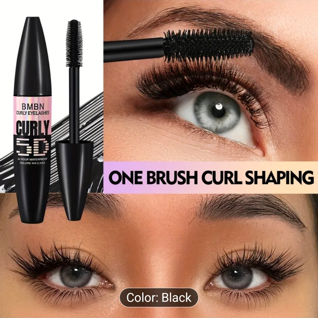 Rebeelaa Curly Fit 5D Volume Mascara – Waterproof Long Lasting Lash Lengthening & Curling Mascara UK