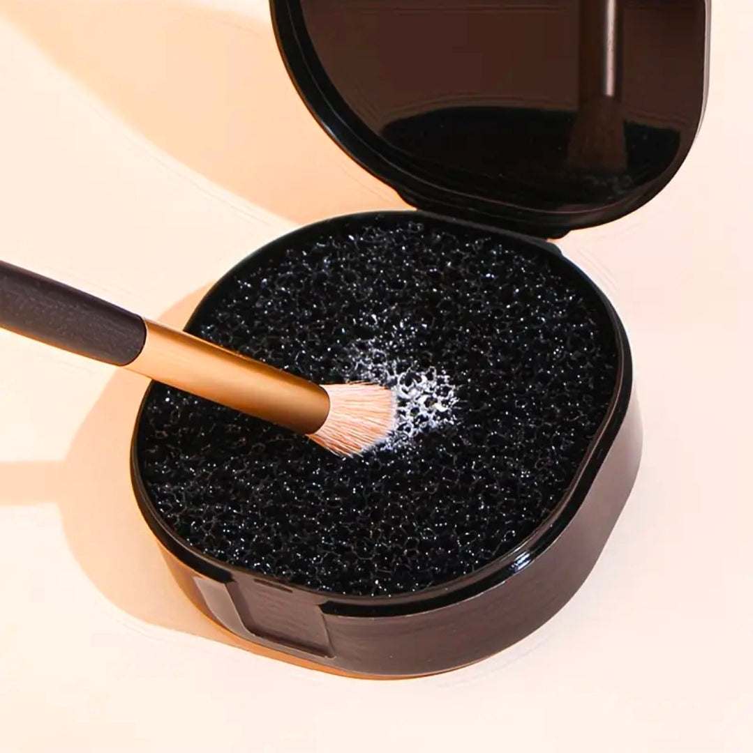 Makeup Brush Cleaner Box UK | Portable Dry Cleaning Sponge Tool for Instant Brush Cleaning – Rebeelaa Beauty Essentials