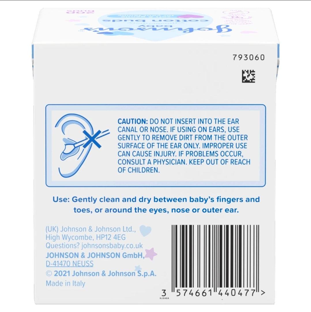 Johnson's Baby Cotton Buds 200 Buds