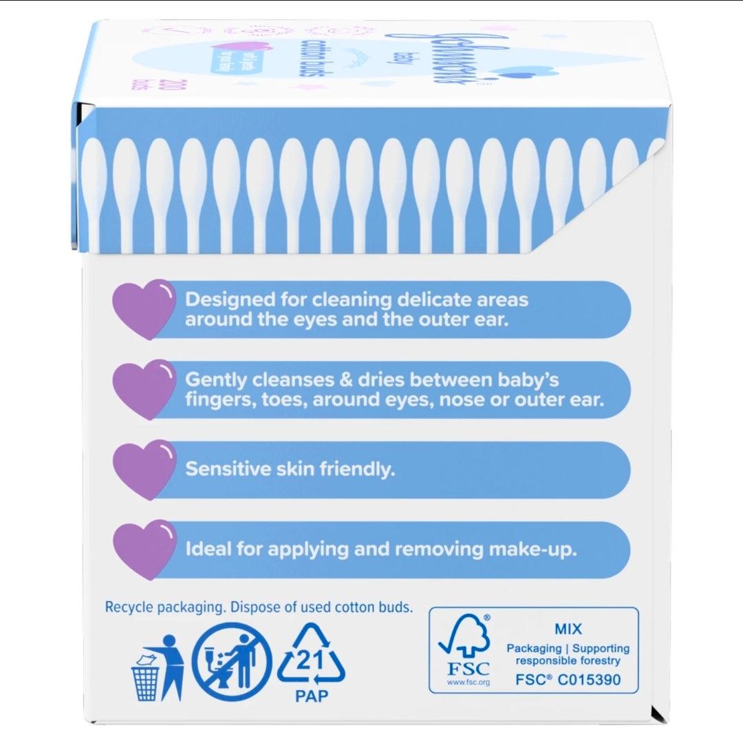 Johnson's Baby Cotton Buds 200 Buds