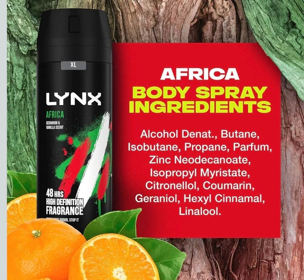 Lynx Africa Anti-Perspirant Deodorant Aerosol 200 ml