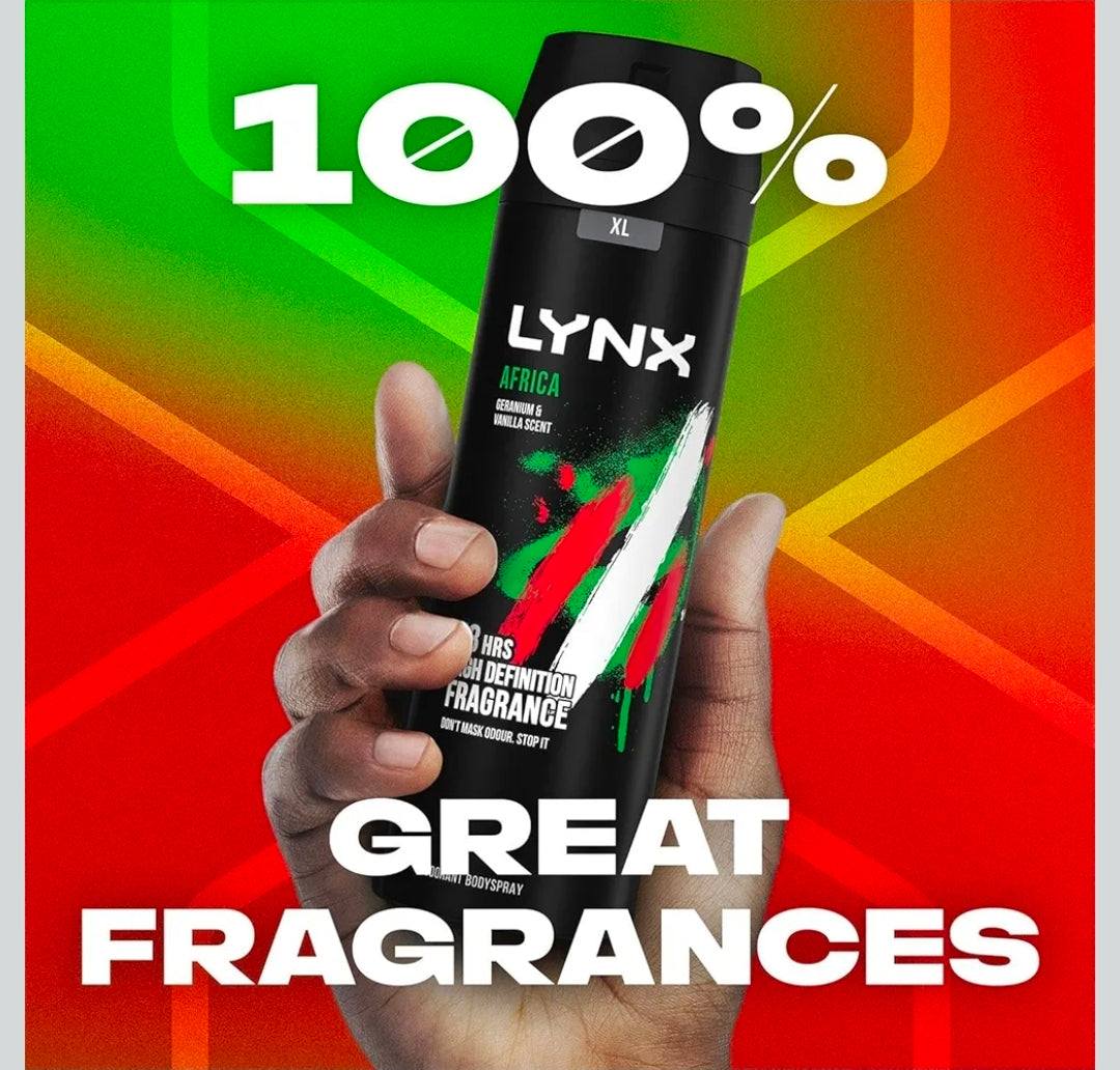 Lynx Africa Anti-Perspirant Deodorant Aerosol 200 ml