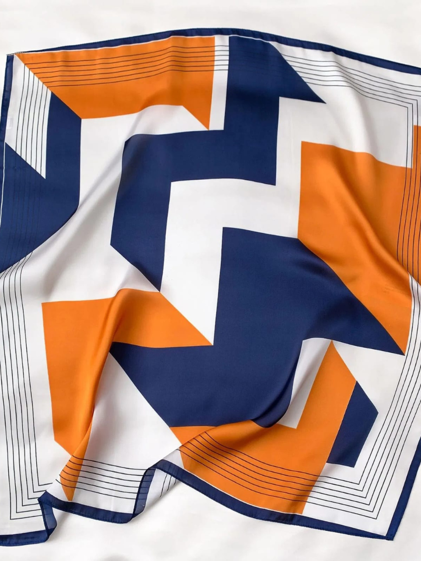 Square Silk Scarf - Luxury 100 Silk