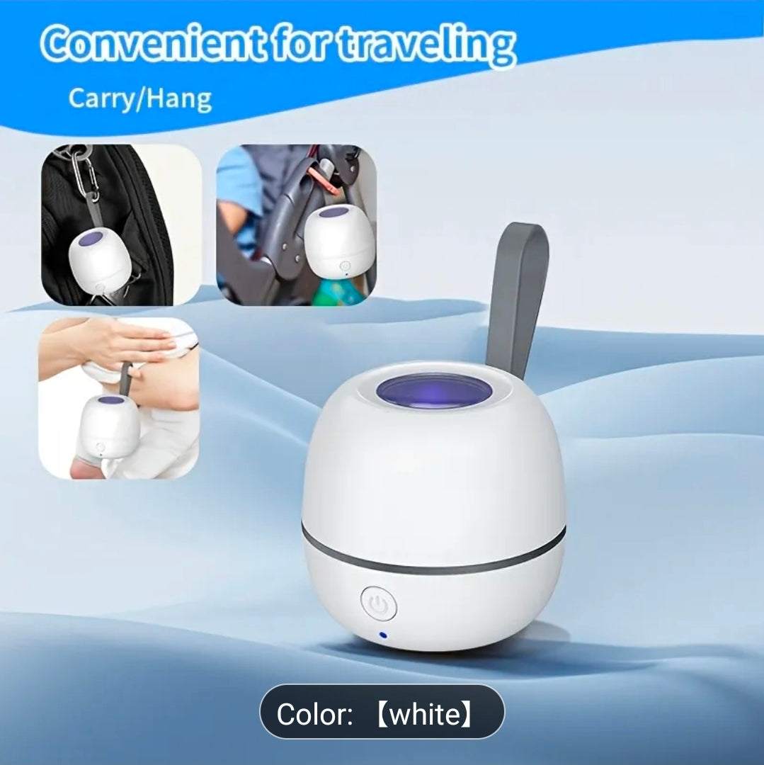 Rebeelaa PureLove Baby UV Pacifier Steriliser | Portable Hygienic Case for On-the-Go Protection