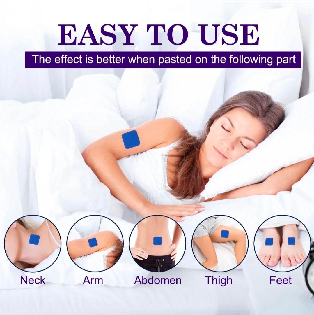 Rebeelaa Night Calm Sleep Patches – Relaxation &amp; Rest Support (60 Patches)